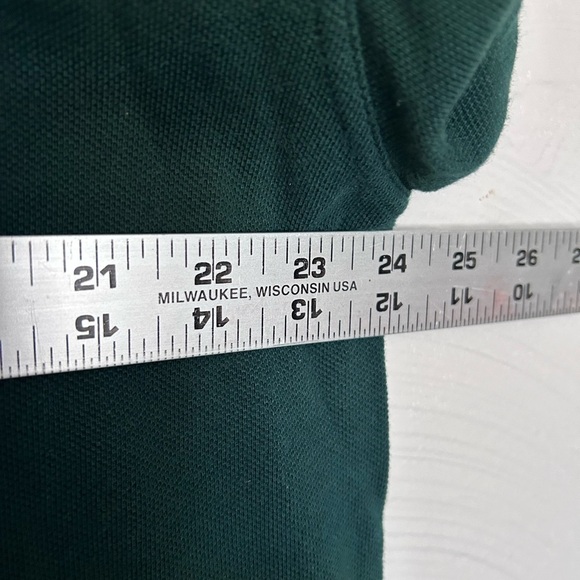 Vintage Slazenger OAKMONT Country Club Squirrel Logo 100% Cotton Polo XL - Picture 6 of 9